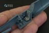 Quinta Studio QD48083 Bf 109F-2/F-4 3D-Printed & coloured Interior on decal paper (for Eduard kit) 1/48